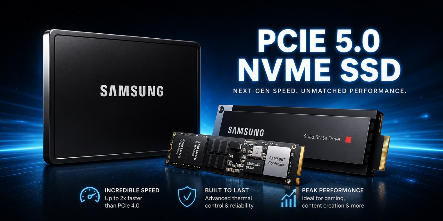 Dyski SSD NVMe 5.0